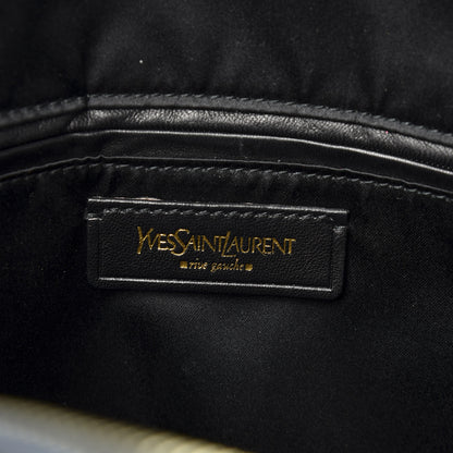 Saint Laurent Calfskin Oversized Muse Dark Purple 9 of 10