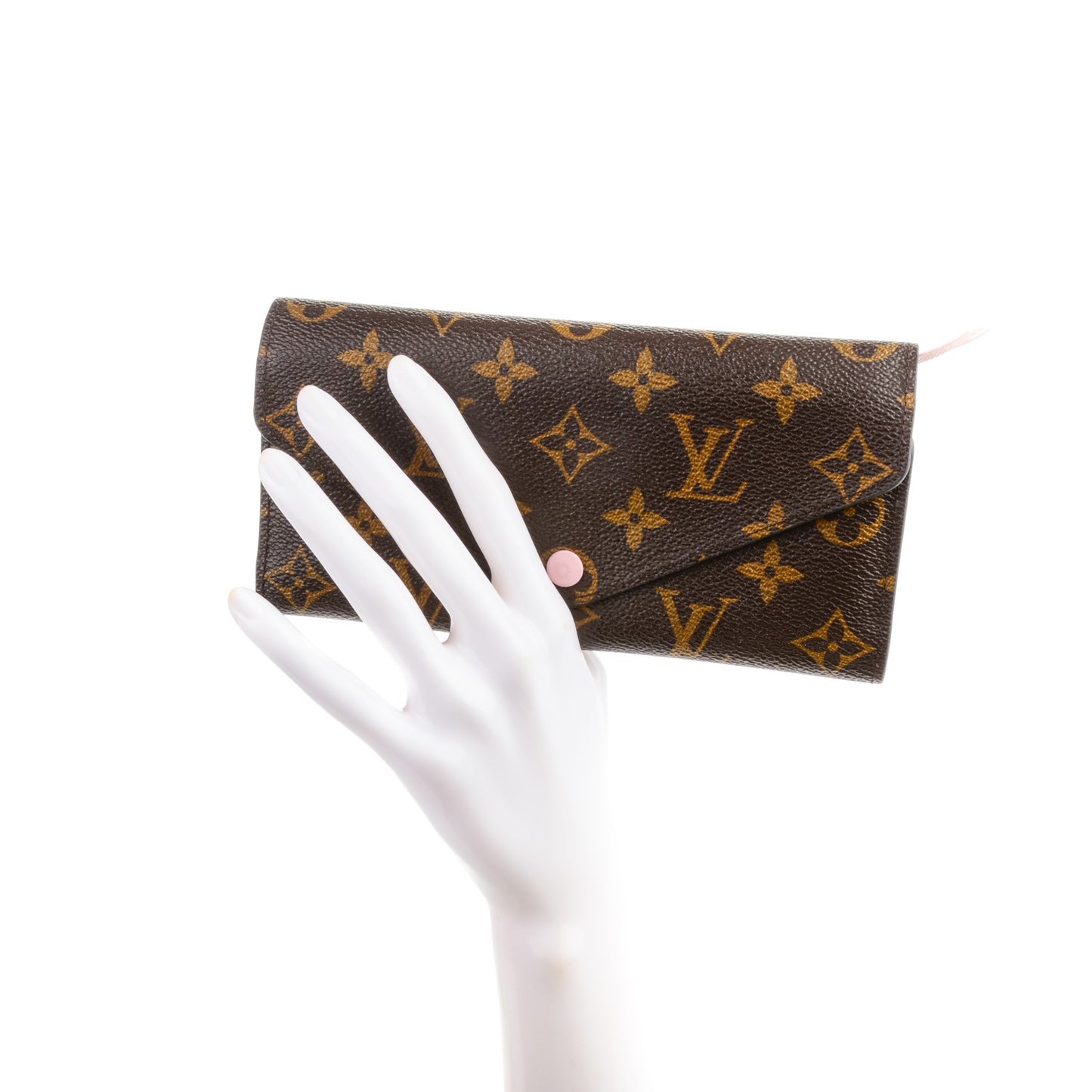 Monogram Josephine Wallet Rose Ballerine