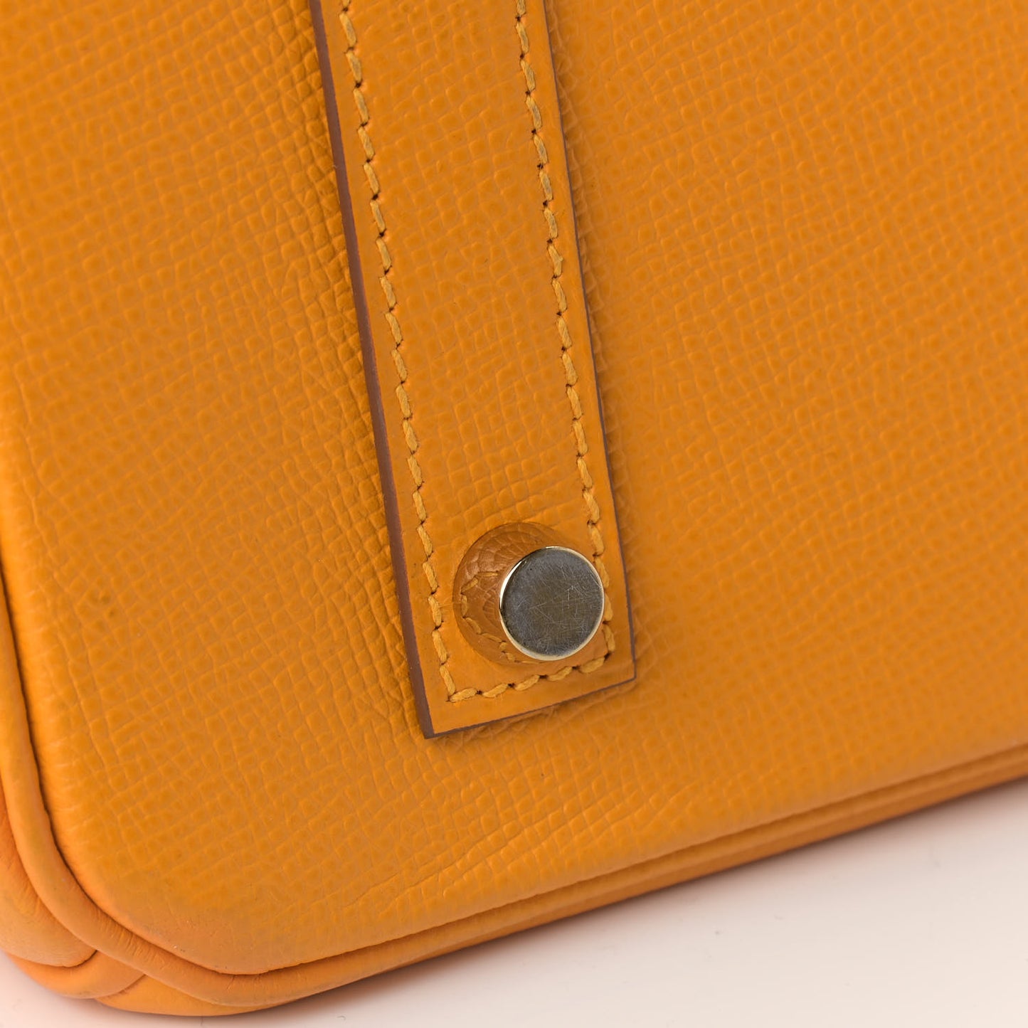 Epsom Birkin 35 Jaune D'Or