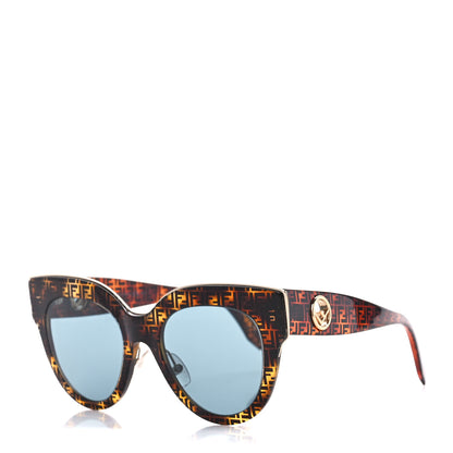 Fendi Acetate F is Fendi Cat Eye Sunglasses FF 0360/S Tortoise 1 of 7