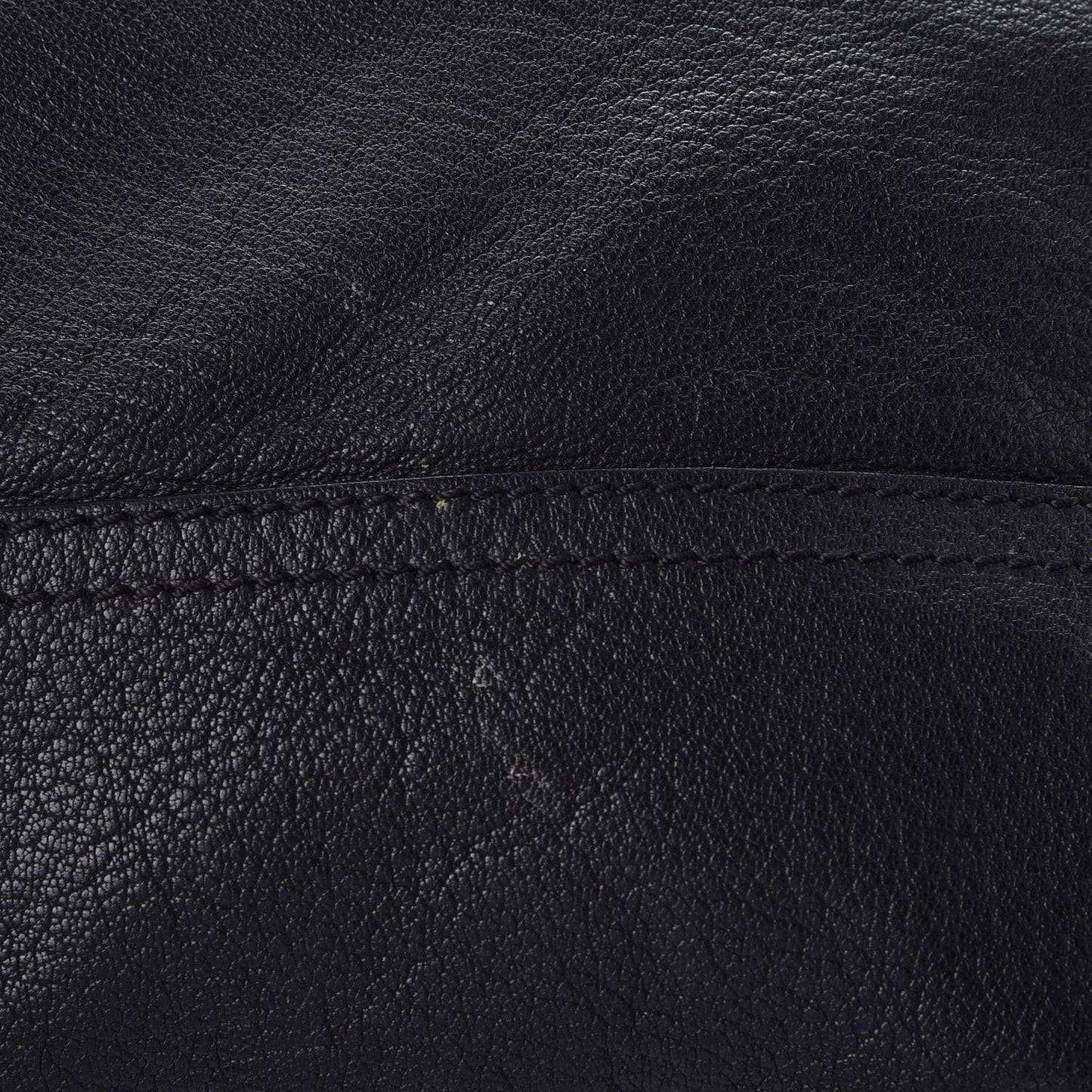 Sugar Goatskin Large Pandora Black