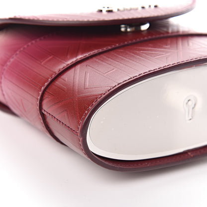 Chloe Calfskin Embossed Small Aby Lock Brown Purple 8 of 9