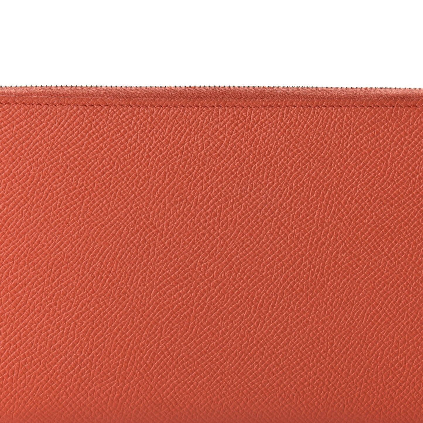 Epsom Silk'In Wallet Orange Poppy Fauve