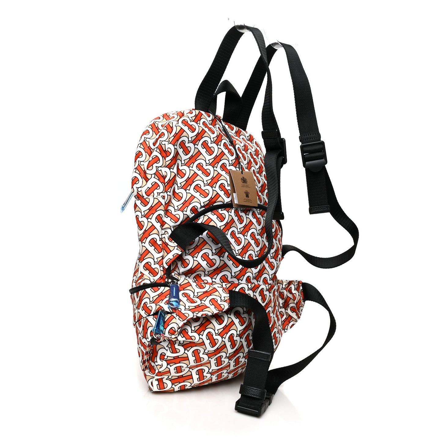 Nylon Monogram Convertible Bum Bag Vermilion