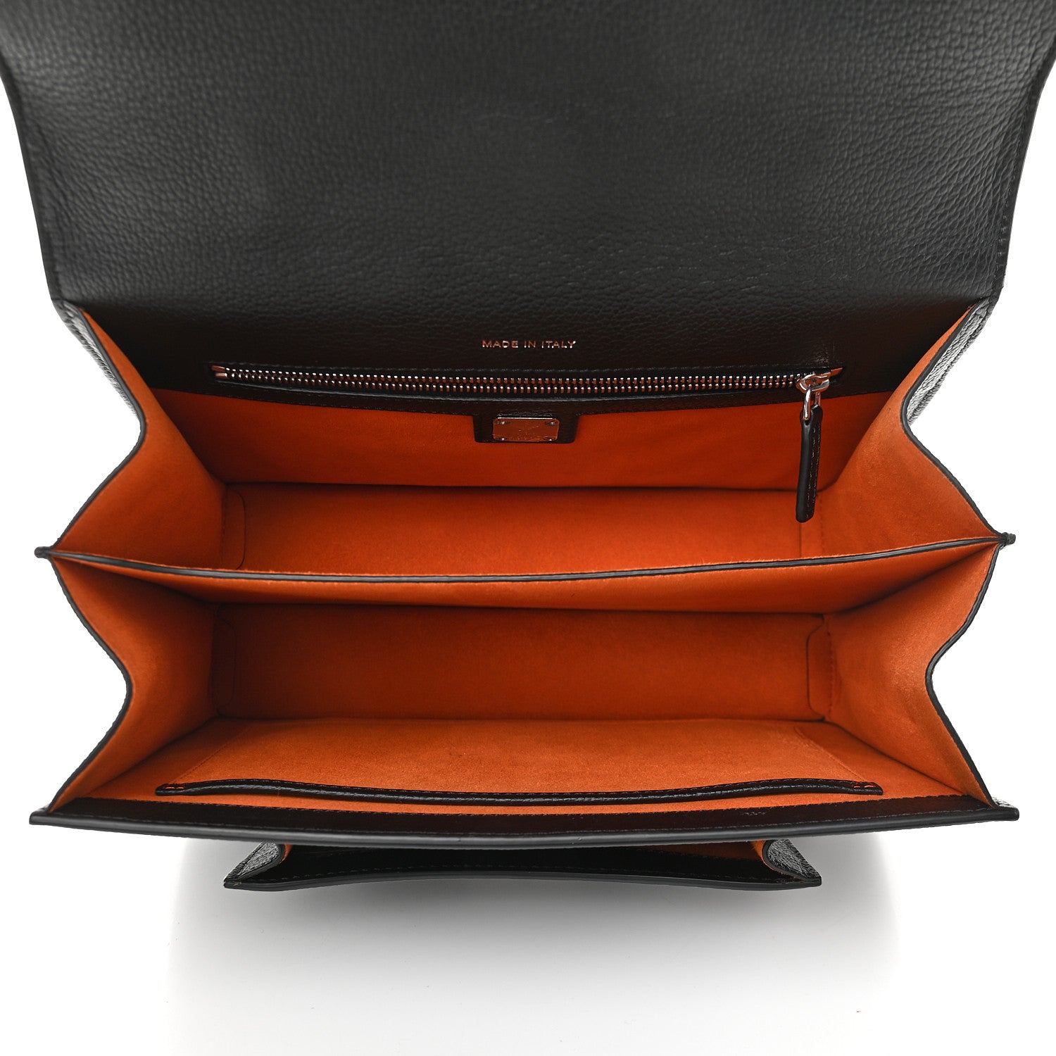 MCM Grained Calfskin Medium Patricia Park Avenue Satchel Black 5 of 9