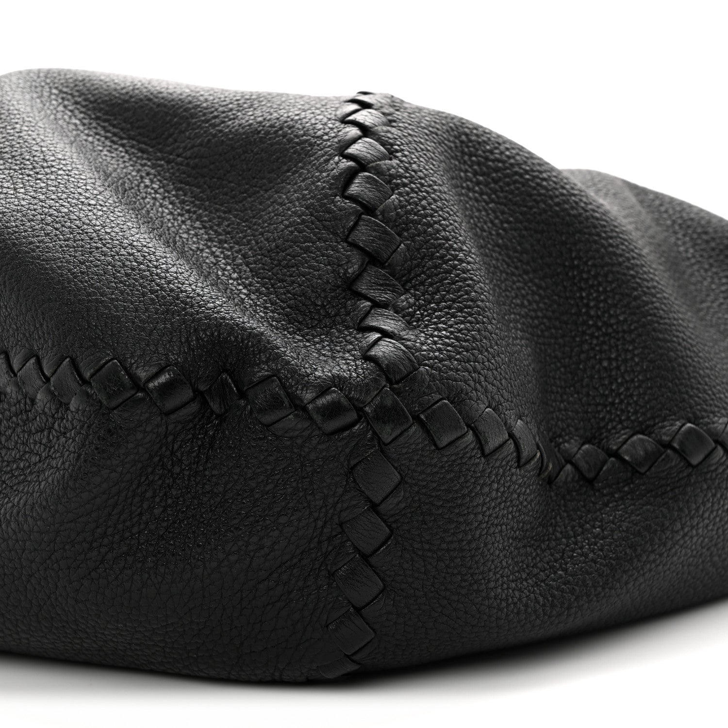 Bottega Veneta Cervo Deerskin Large Hobo Black 10 of 12