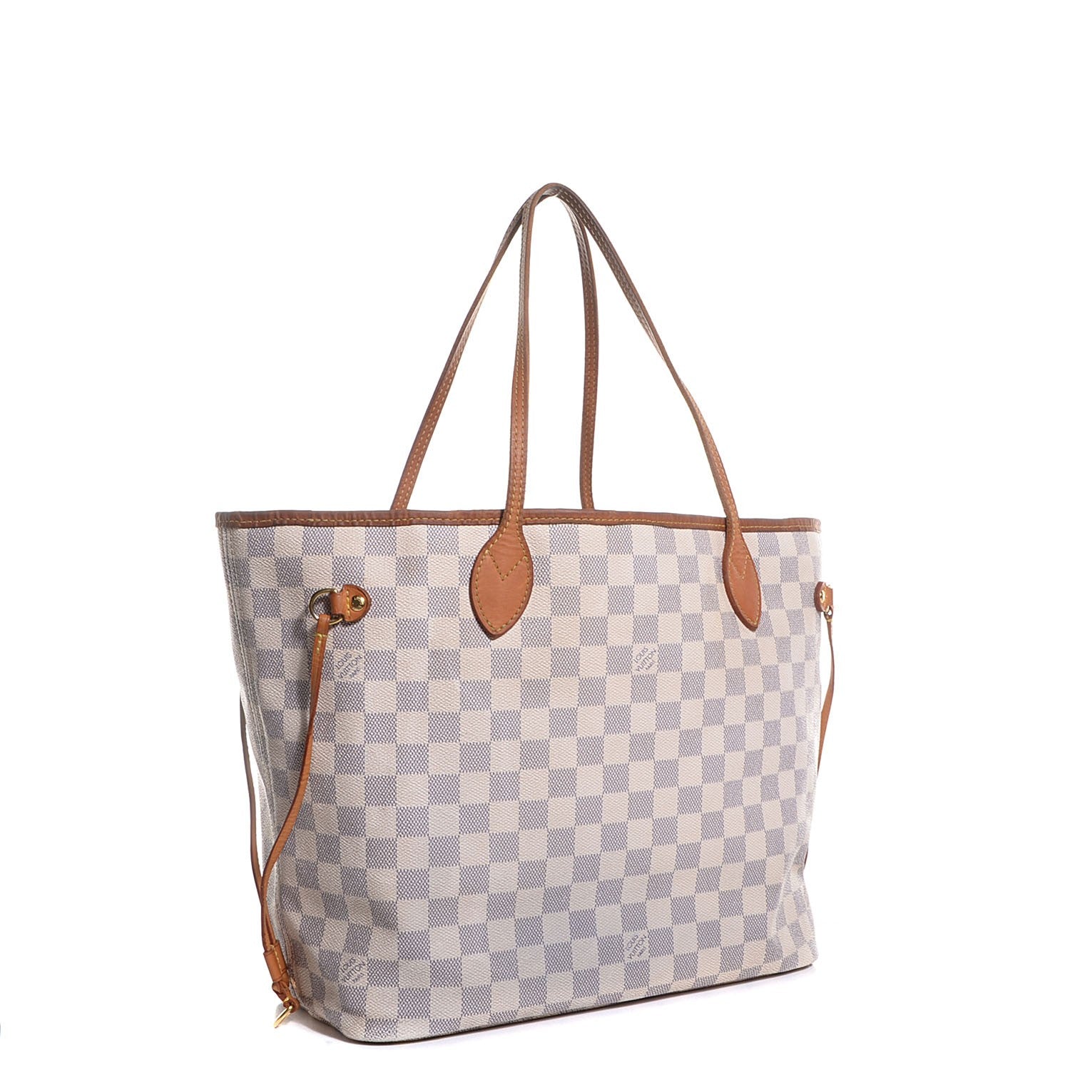 Louis Vuitton Damier Azur Neverfull MM 3 of 7