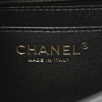 Chanel Lambskin Quilted Mini Rectangular Flap Black 6 of 11