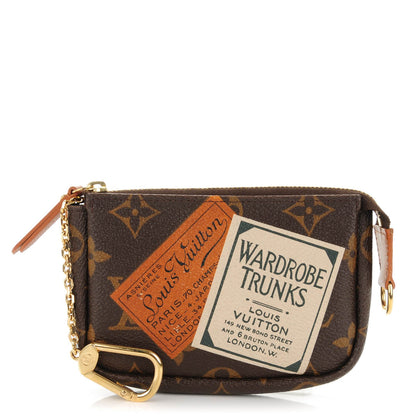 Louis Vuitton Monogram Trunks and Bags Pochette Cles Key Holder 1 of 7