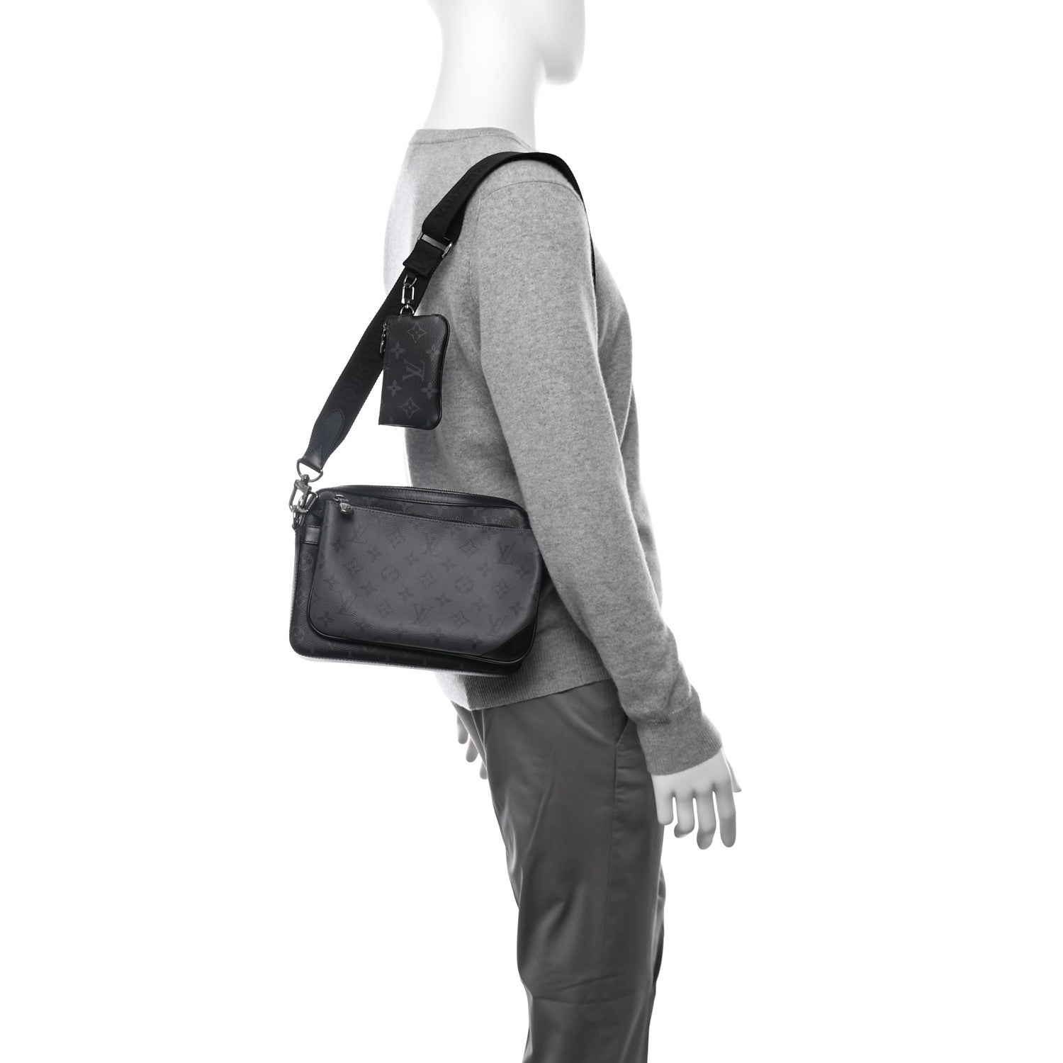 Louis Vuitton Reverse Monogram Eclipse Trio Messenger 2 of 9