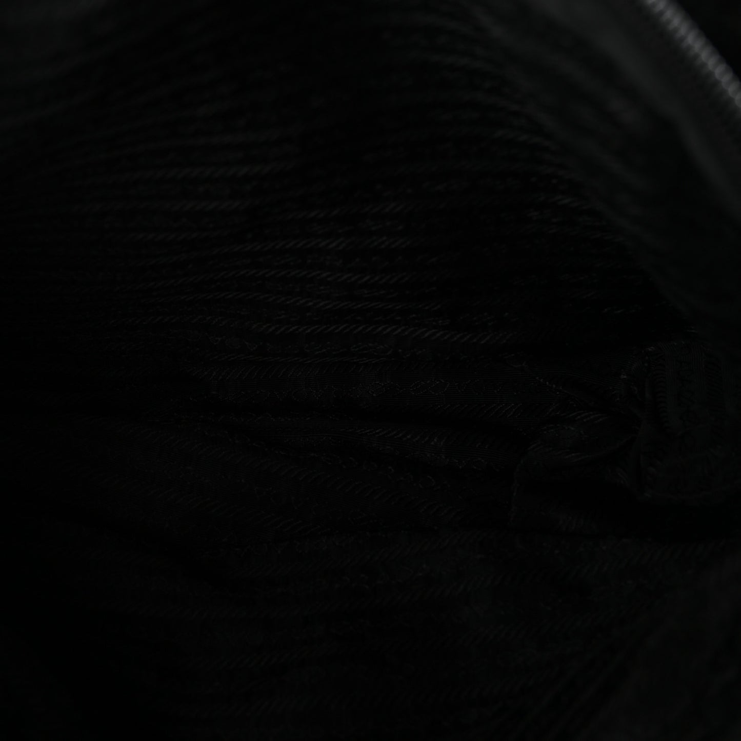 Tessuto Nylon Shopping Tote Black