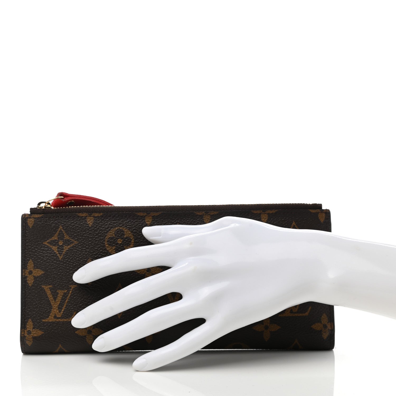 Louis Vuitton Monogram Adele Wallet Coquelicot 2 of 10