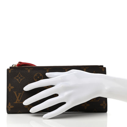 Louis Vuitton Monogram Adele Wallet Coquelicot 2 of 10
