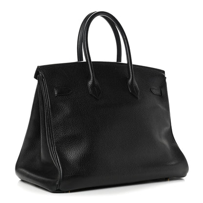 Hermes Togo Birkin 35 Black 2 of 9