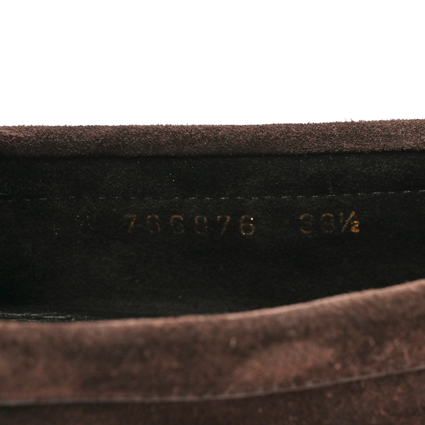 Suede Le Loafer Penny Slippers 38.5 Dark Chocolate