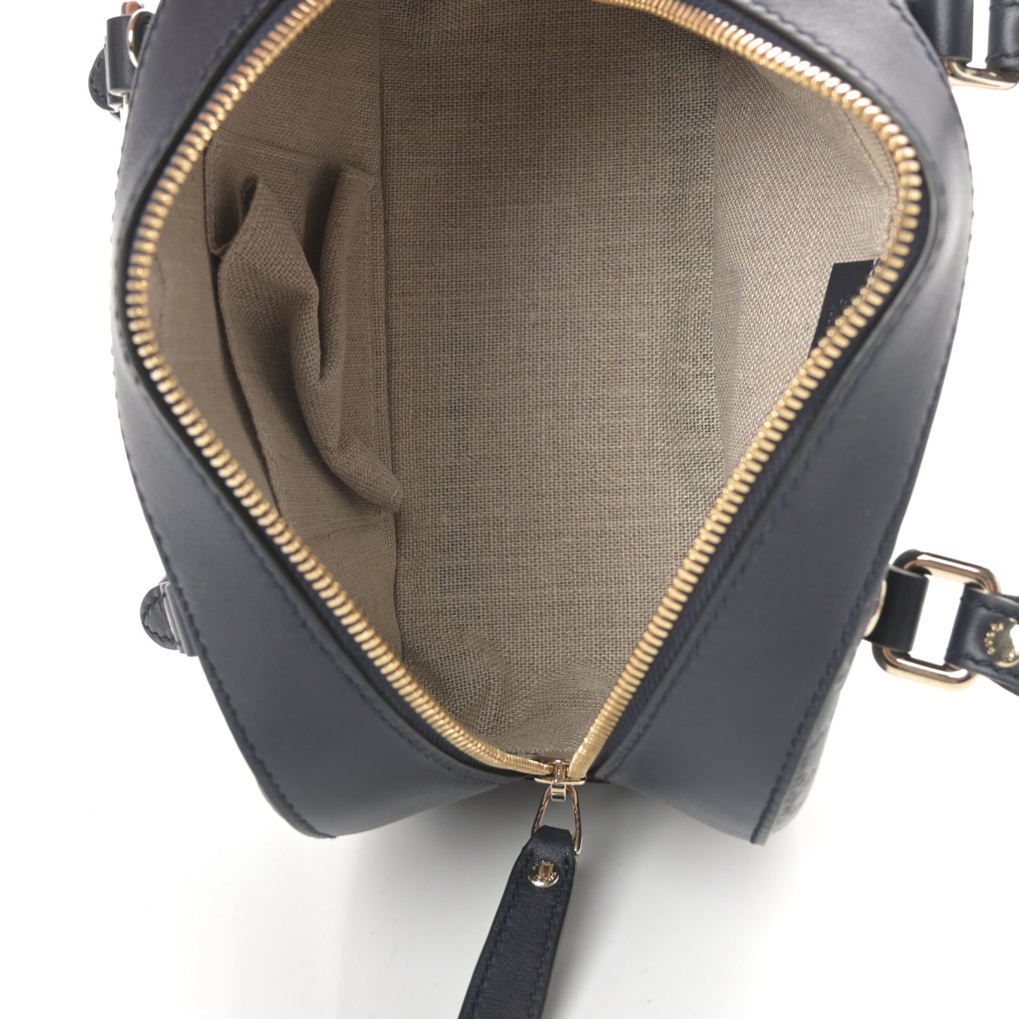 Soft Microguccissima Small Crossbody Bag Blue