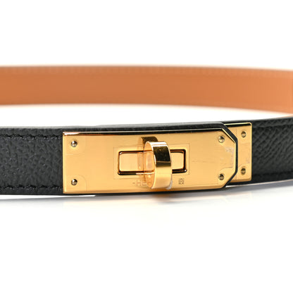 Hermes Epsom Kelly Belt Black 3 of 5