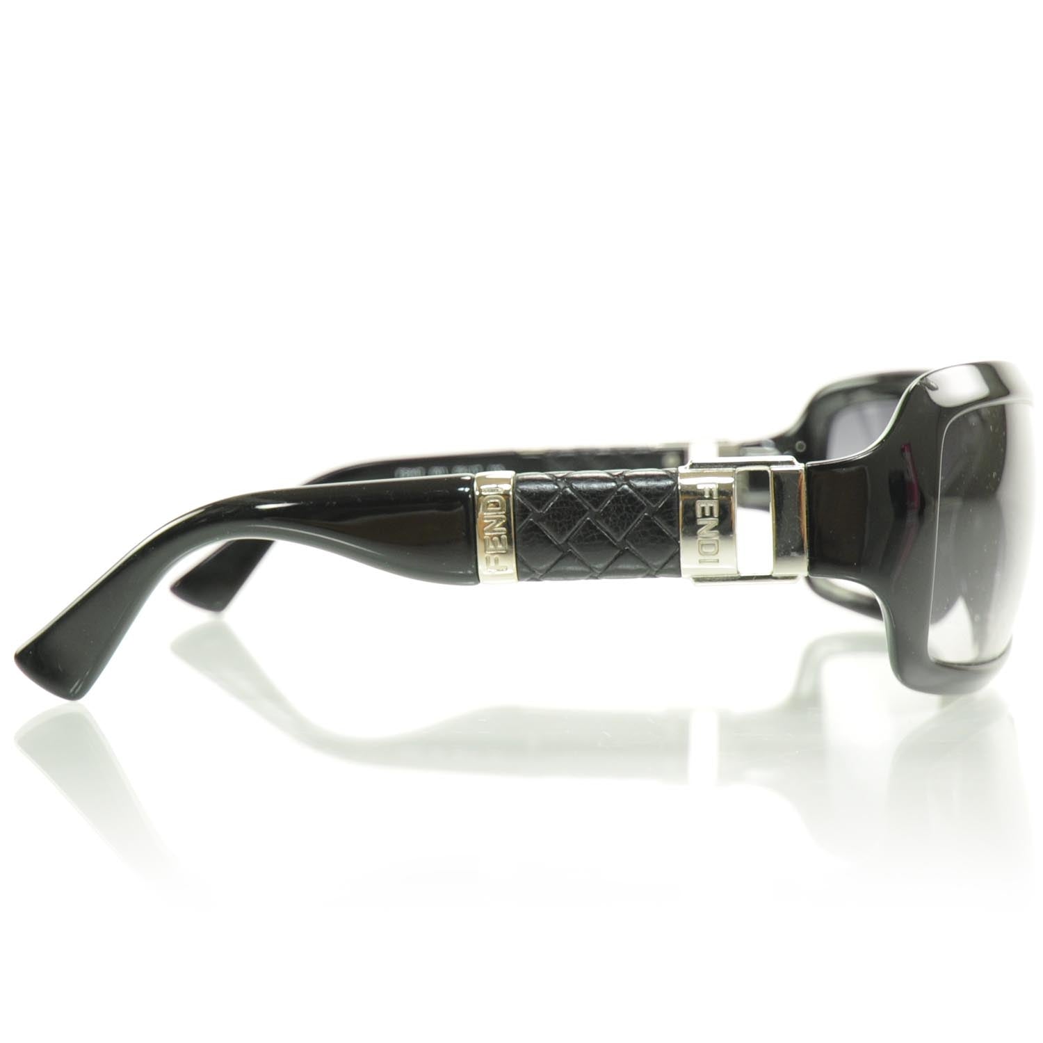 Fendi Woven Sunglasses FS477 Black 5 of 7