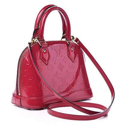 Louis Vuitton Vernis Alma BB Rose Indien 3 of 11
