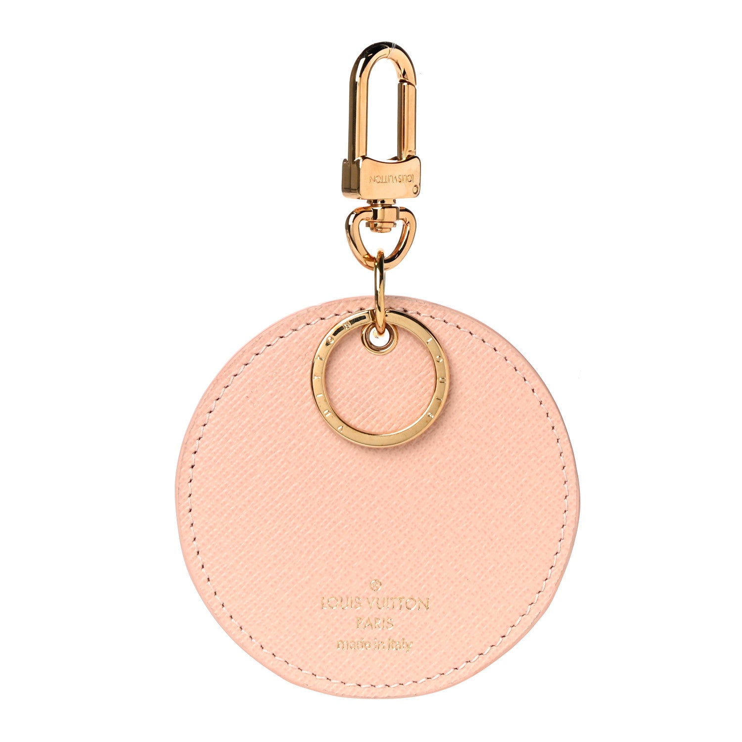 Louis Vuitton Damier Azur Tahitienne Bag Charm Key Ring 2 of 4