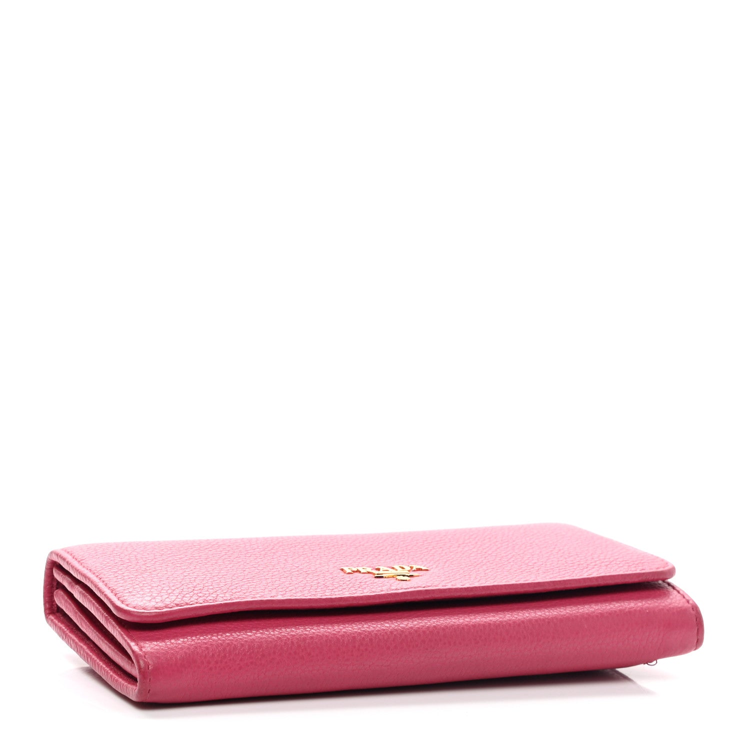 Prada Vitello Phenix Continental Flap Wallet Peonia 5 of 9