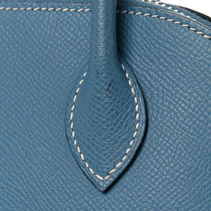 Hermes Epsom Bolide 27 Blue Jean 20 of 25