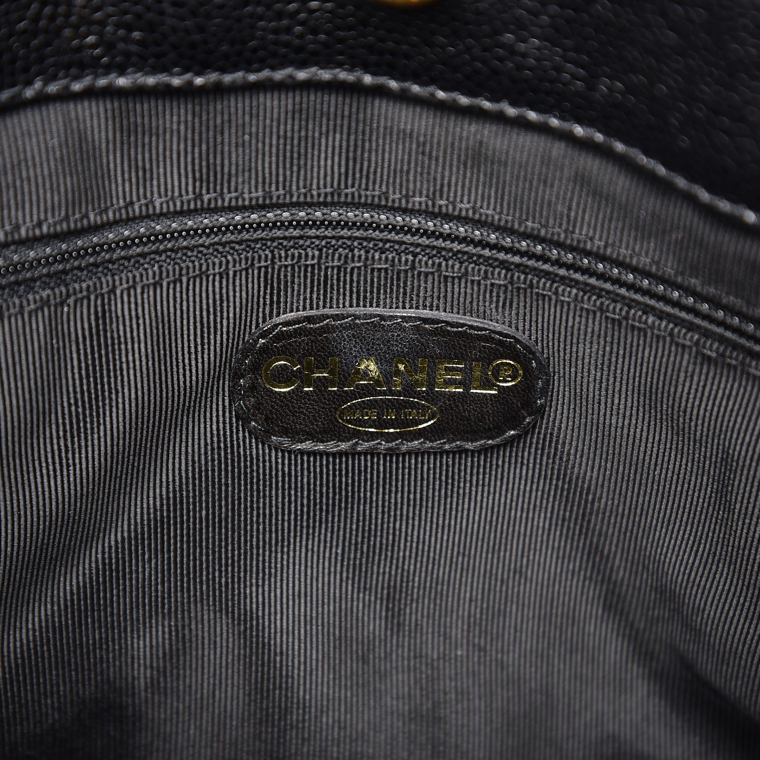 Chanel Caviar Shoulder Bag Black 6 of 18