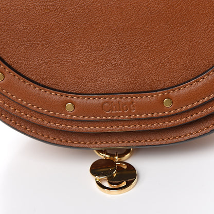 Chloe Calfskin Small Nile Bracelet Minaudiere Bag Caramel 11 of 11