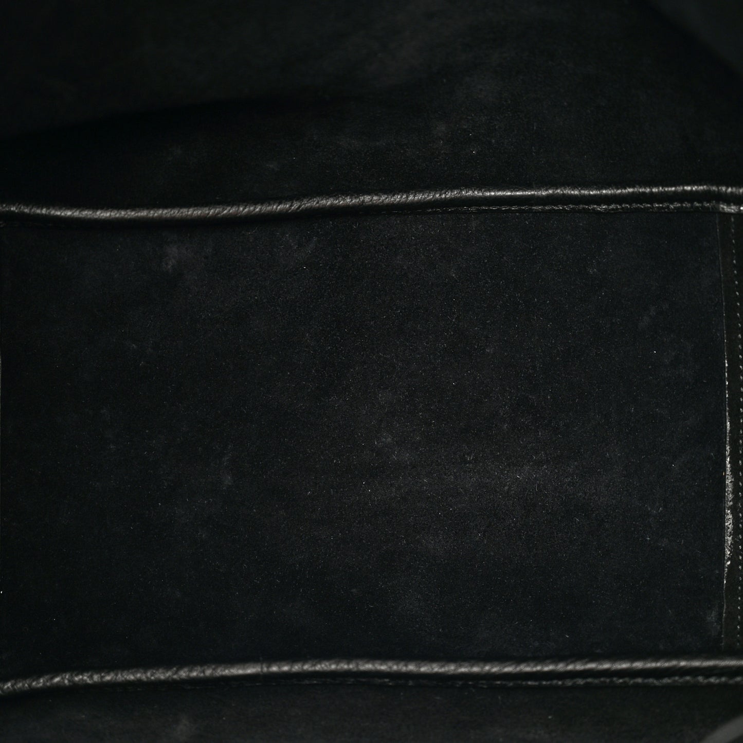 Grained Deerskin Bea Tote Black