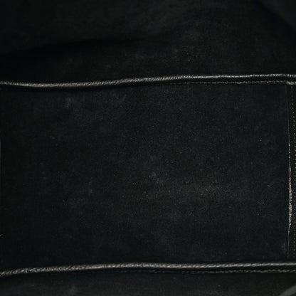 Saint Laurent Grained Deerskin Bea Tote Black 5 of 11