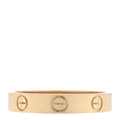 Cartier 18K Yellow Gold 3.5mm LOVE Wedding Band Ring 54 7 1 of 4