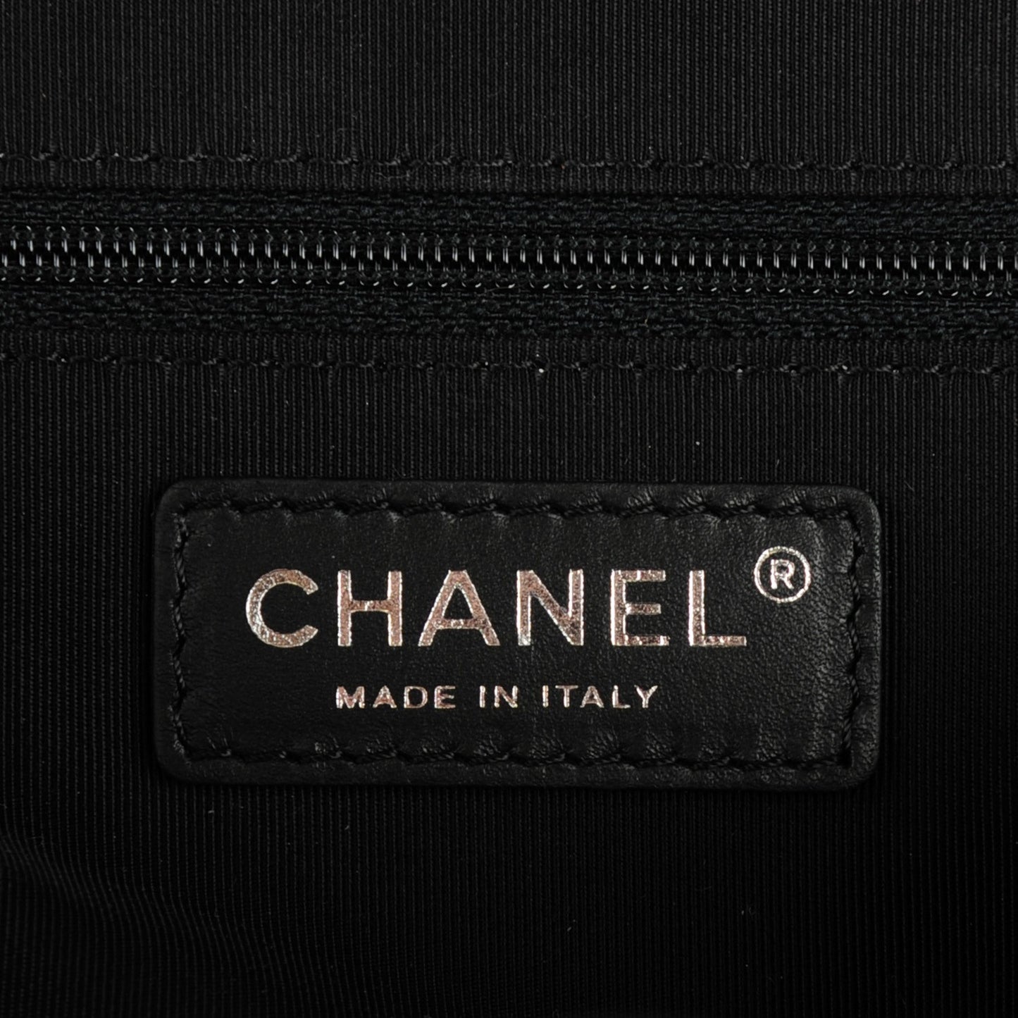 Calfskin Quilted Feather Weight Bowling Bag Black