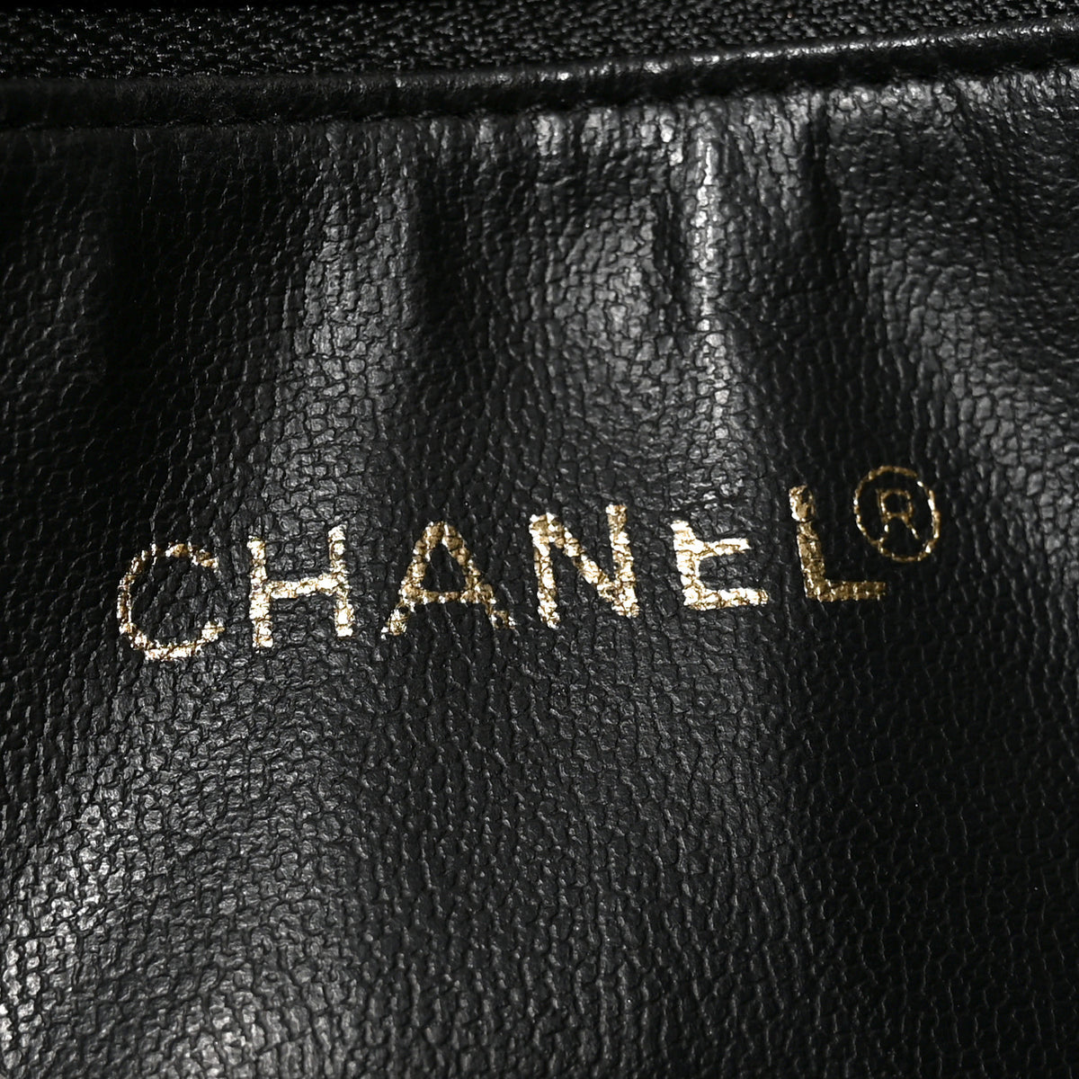 Lambskin Flap Shoulder Bag Black