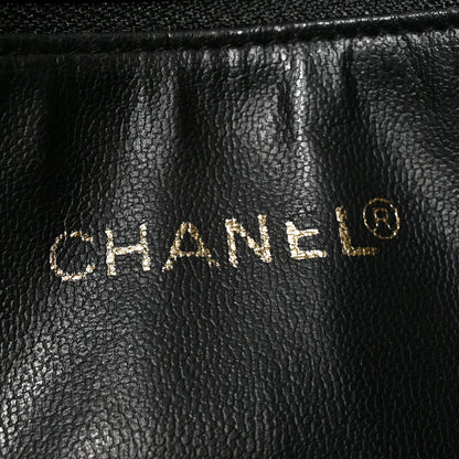 Chanel Lambskin Flap Shoulder Bag Black 5 of 8