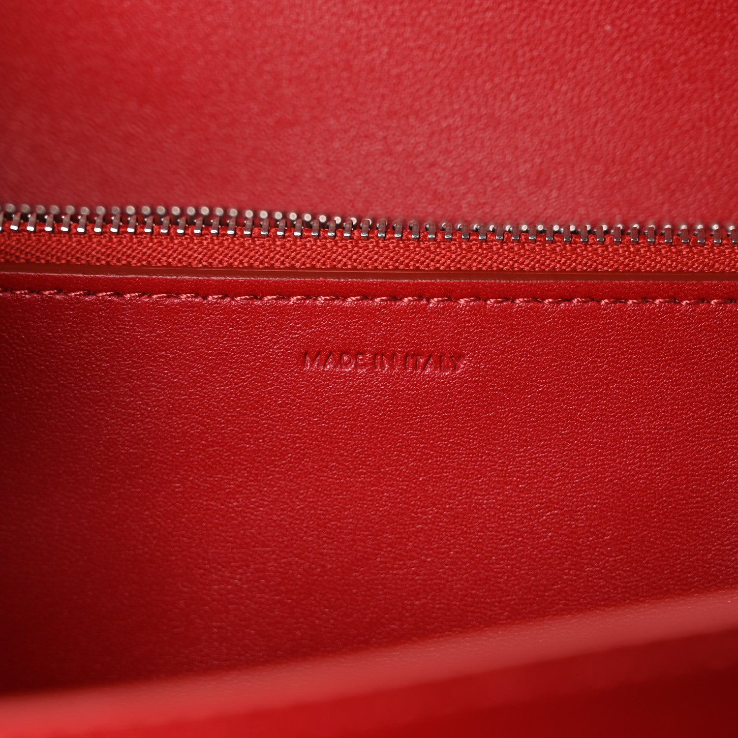 Celine Box Calfskin Medium Classic Box Flap Bag Red 7 of 10