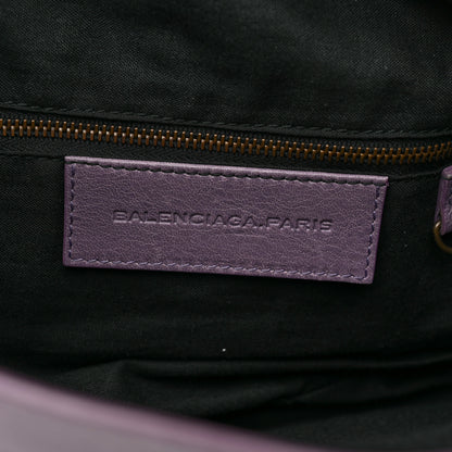 Balenciaga Chevre Premier Clutch Lilac 6 of 6