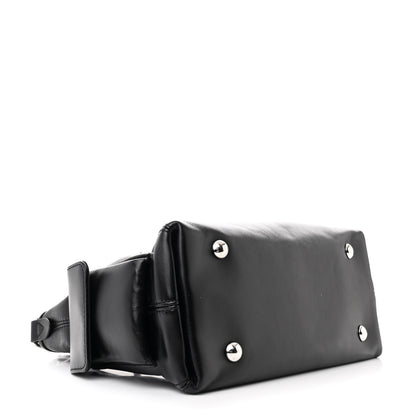 Louis Vuitton Lambskin CarryAll Cargo Vibe PM Black 4 of 10