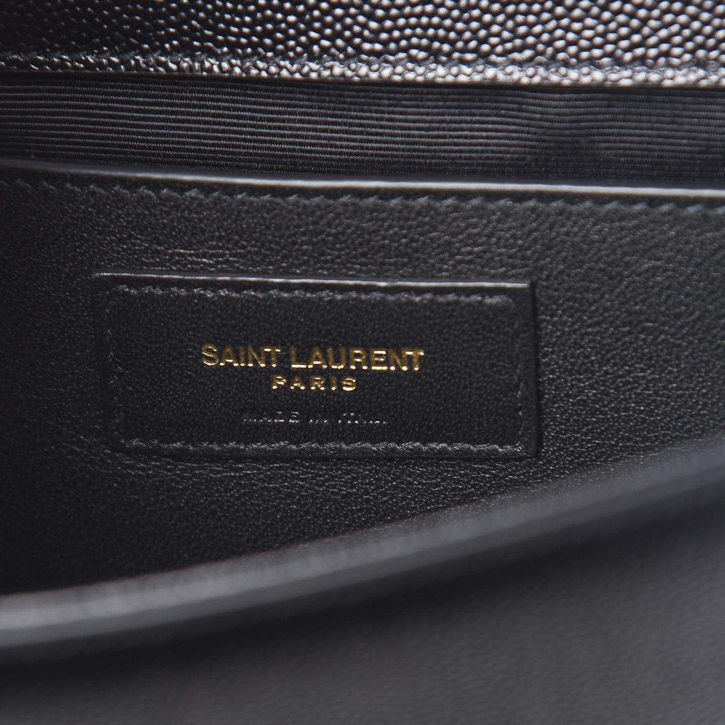 Grain De Poudre Small Monogram Kate Satchel Black