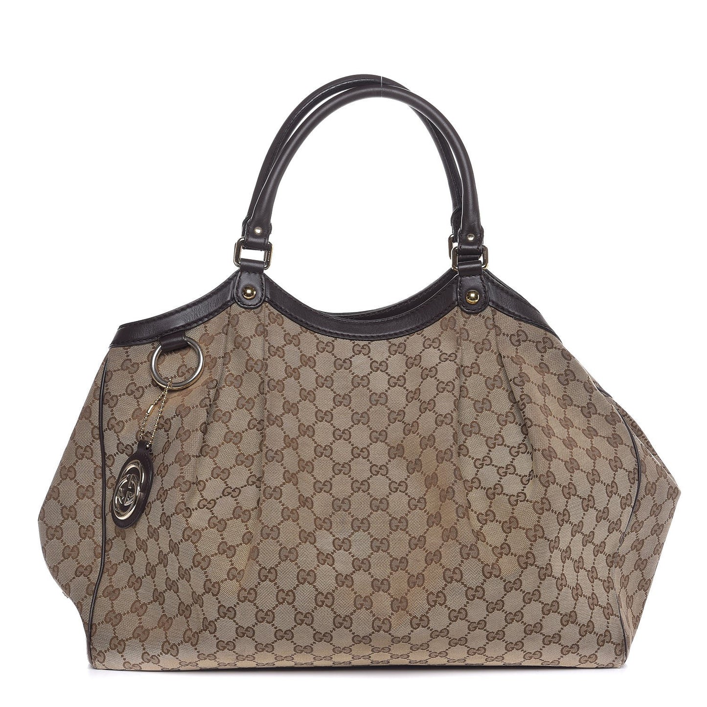 Monogram Large Sukey Tote Dark Brown