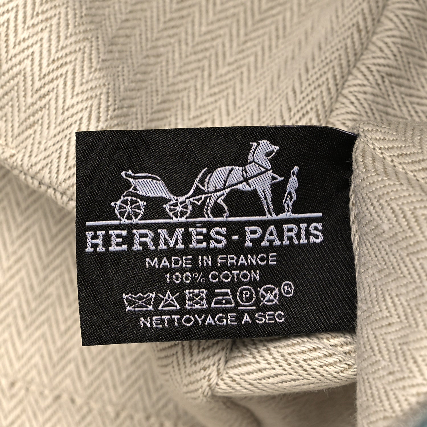 Hermes Canvas Large Bride-A-Brac Pouch Eucalyptus 6 of 12