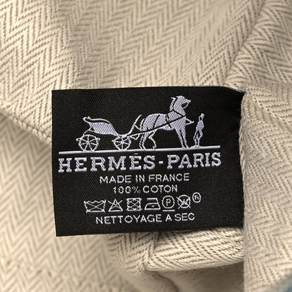 Hermes Canvas Large Bride-A-Brac Pouch Eucalyptus 6 of 12