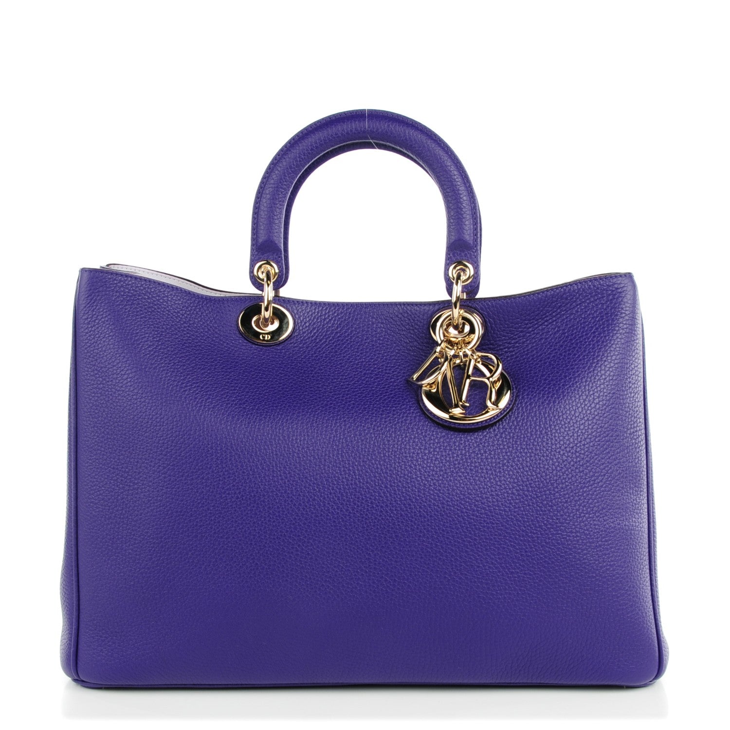 Christian Dior Bullcalf Large Diorissimo Violet 1 of 9