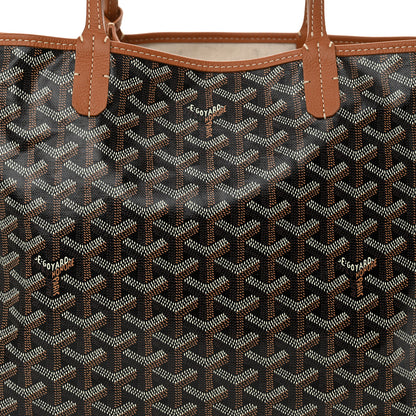 Goyard Goyardine Saint Louis PM Black Gold 9 of 12
