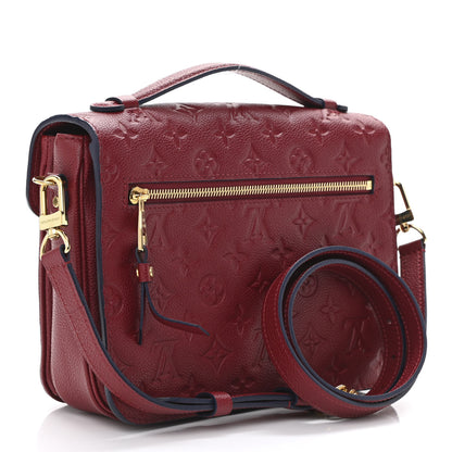 Louis Vuitton Empreinte Pochette Metis Cherry Berry 3 of 11