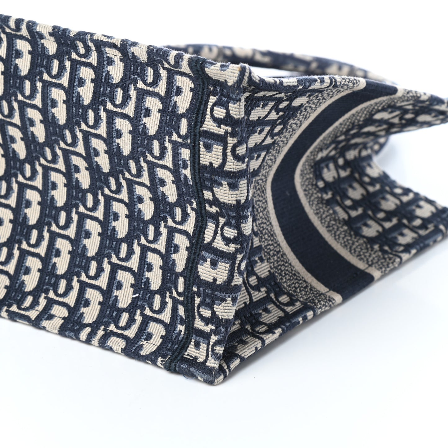 Oblique Medium Book Tote Blue Multicolor