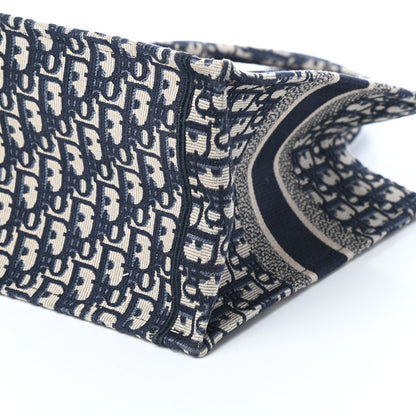 Christian Dior Oblique Medium Book Tote Blue Multicolor 9 of 9