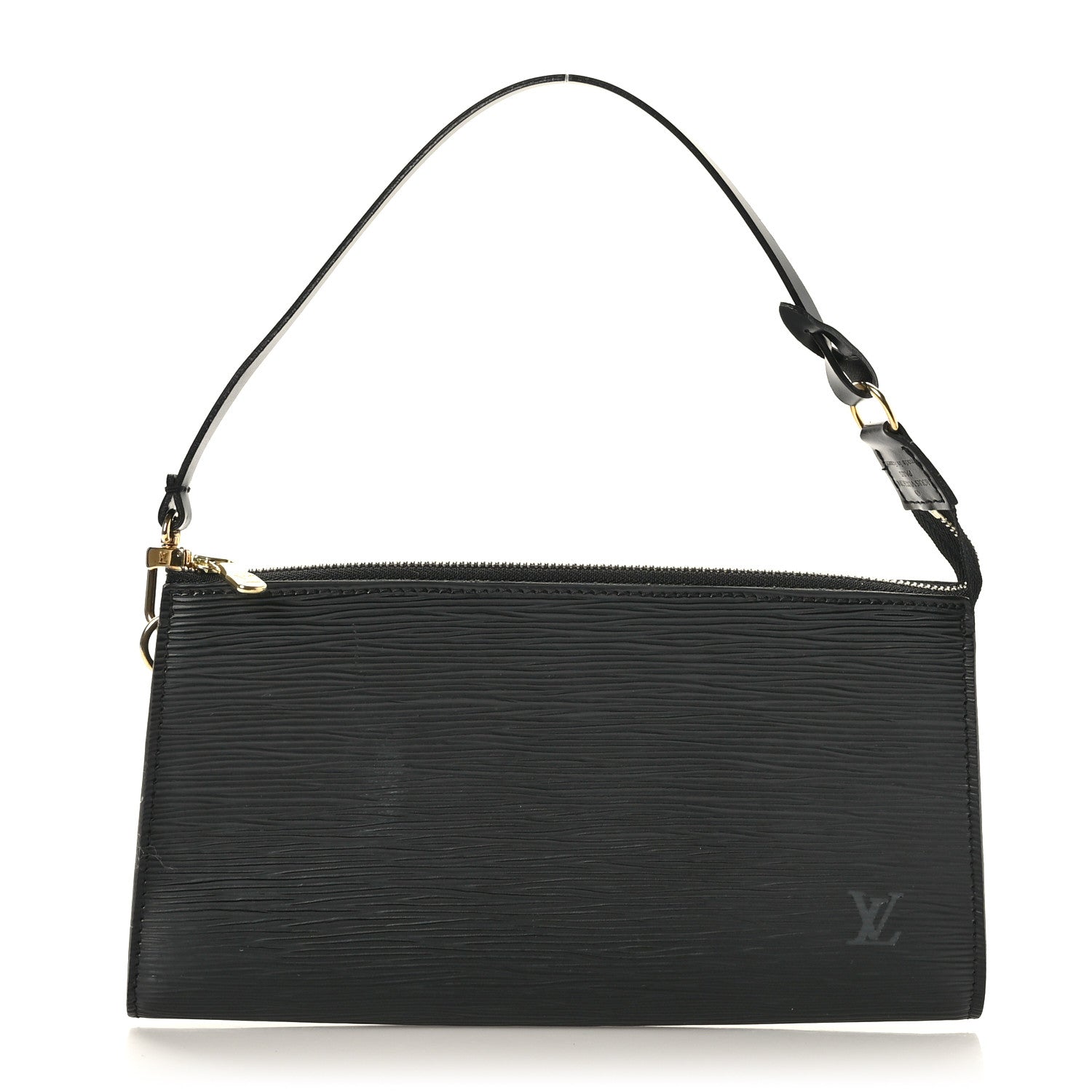 Louis Vuitton Epi Pochette Accessories 24 Black 1 of 8