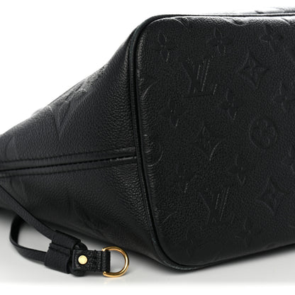 Louis Vuitton Empreinte Monogram Giant Neverfull MM Black 8 of 10