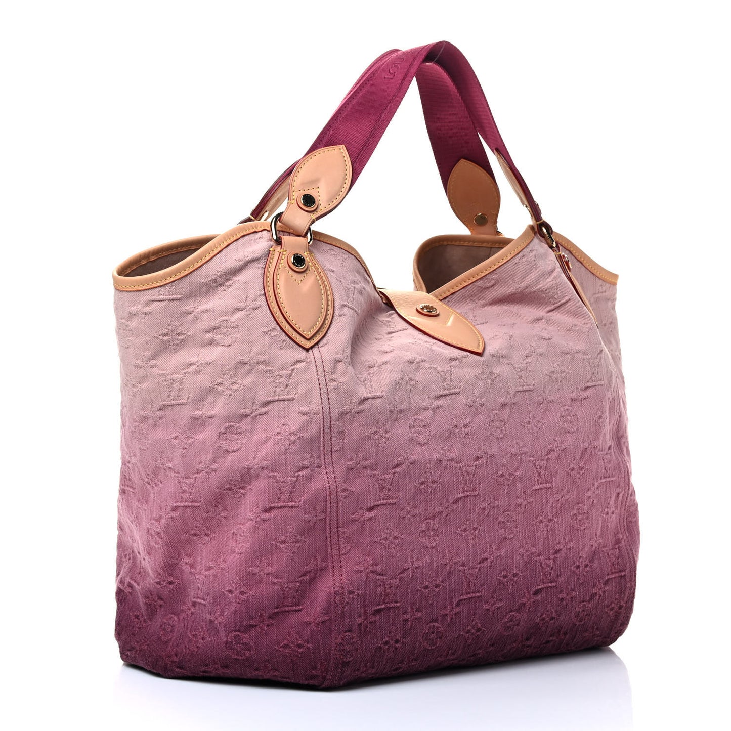 Denim Quilted Monogram Sunbeam Rouge Fauviste