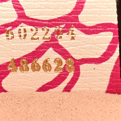 Gucci X KEN SCOTT New Shangai Calfskin Pomponica Print Horsebit 1955 Shoulder Bag Multicolor Fuxia Pompon 7 of 11